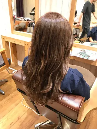ロング カラー lucia奈良店所属・lucia RYOのヘアスタイル