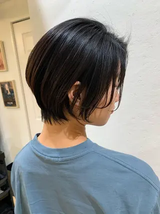 ショート レイヤー/韓国❣️ 髪質改善/e_kiのヘアスタイル