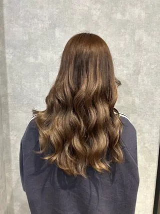 ロング 最新ケアカラー 髪質改善YUTOのヘアスタイル