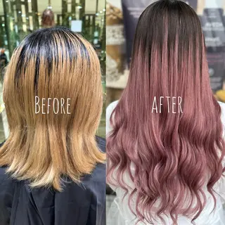 ロング ReHyd BEAUTÉ salon&store 心斎橋店所属・❤️MASAKO❤️ 🌸🩷エクステ🩷のヘアスタイル