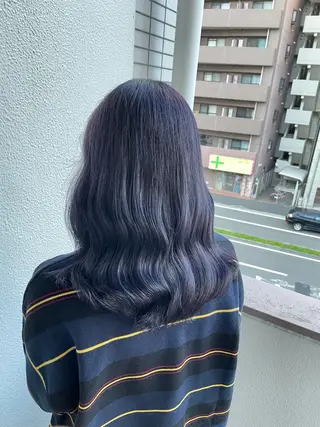 セミロング カラー ベージュカラー💖 やすひろのヘアスタイル