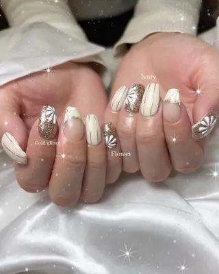 ネイル mofie🤍ユミ/ 恵比寿/パラジェルのネイルデザイン