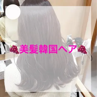 カラー ヘアアレンジ 🥀暖色韓国ヘア💕 保科侑花のヘアスタイル