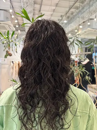 ロング パーマ ANY/須田 麻人/ハードパーマのヘアスタイル