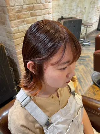 ミディアム luce所属・千代 夏輝のヘアスタイル