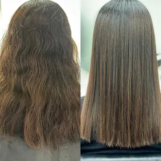 セミロング JYO 髪質改善専門家のヘアスタイル