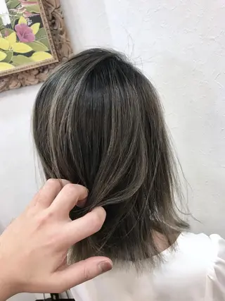 ミディアム カラー ていねい技術No.1 🌈諏訪 健太のヘアスタイル