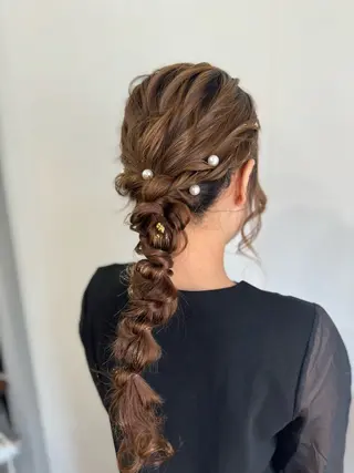 ロング 🌷名駅／髪質改善 ヘアセット/モネ🌷のヘアスタイル