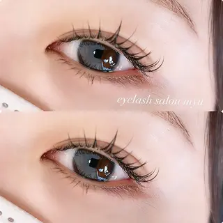 マツエク・マツパ eyelash salon myuのマツエク・マツパデザイン