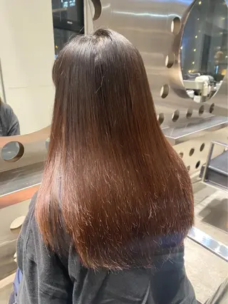 セミロング パーマ 堀江 /木下椋麻のヘアスタイル