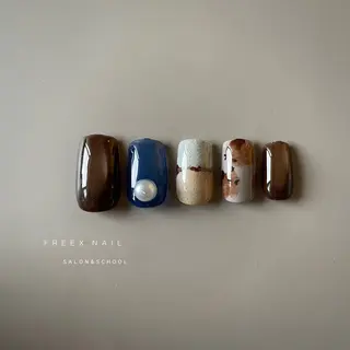 ネイル Freex nail所属・freex nail /ニュアンス/個性派のネイルデザイン