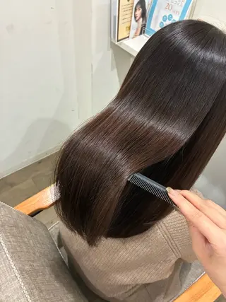 ロング 髪質改善jewelbox 〜私のトリートメント〜 東梅田店所属・髪質改善/ボブ/梅田 runa_ニュアンスのヘアスタイル