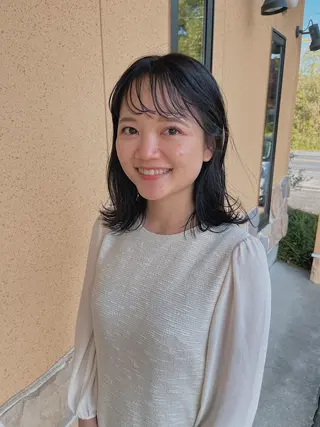 ミディアム カラー ヘアニュース所属・ヘアーニュース 🌿NAMII🌿のヘアスタイル