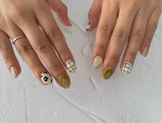 ネイル 愛川町 あんすりうむのネイルデザイン