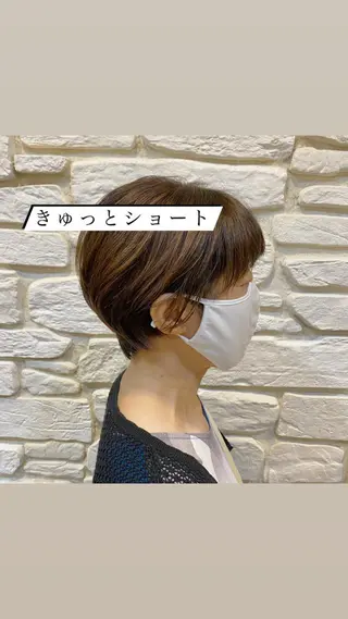 ショート maika /layer cutのヘアスタイル