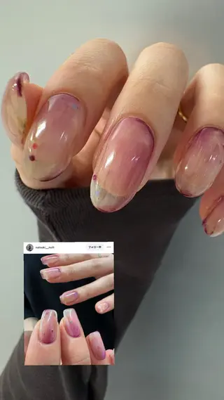 ネイル 甲村 未玖のネイルデザイン