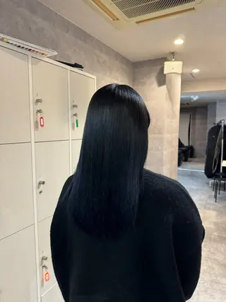 セミロング カラー BEL所属・三池 ブルノのヘアスタイル