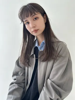 ロング ボブ/似合わせ レイヤーcocomoのヘアスタイル