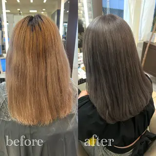 カラー ハイトーン👱‍♀️ エクステ/彩花のヘアスタイル