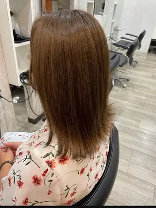 ロング 新横浜CLOVER 本店/田中唯のヘアスタイル