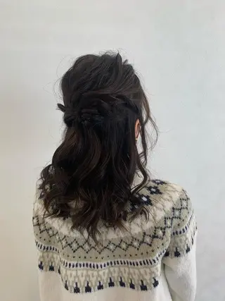 ヘアアレンジ ミニモ限定メニュー 公開中ラシェンテのヘアスタイル