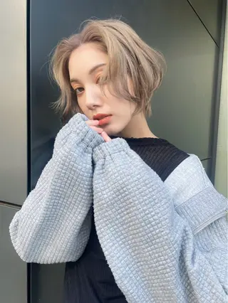 ショート 外国人風ヘア スペシャリスト★高沼のヘアスタイル