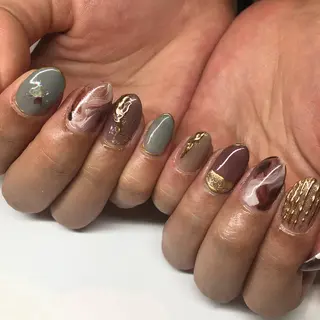ネイル Nail Studio  Coco  Rire所属・丸岡 由奈のネイルデザイン