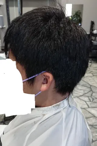 ショート CALTY JAPAN所属・安藤 博昭のヘアスタイル