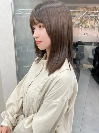 セミロング 🌈Hiroki🌈 福岡の愛され美容師のヘアスタイル