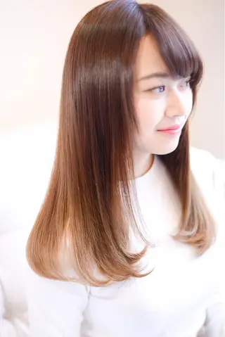 ロング カラー 美容室bird所属・美容室 LA BEAUのヘアスタイル