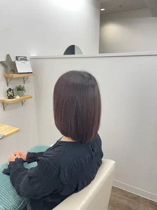ミディアム カラー bifinoLuce / 松村琉希のヘアスタイル