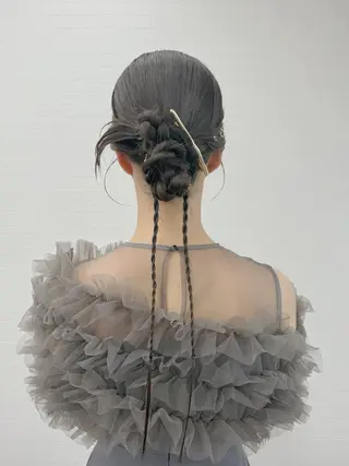 ヘアアレンジ GRANLUSSO 〜グランルッソ駅前店所属・木口 嘉美のヘアスタイル