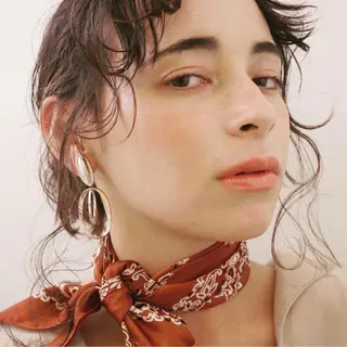 セミロング カラー パーマ ヘアアレンジ 🌷山田 有友名🌷のヘアスタイル