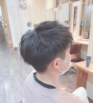 ショート カラー メンズ 🌿ヤマグチ ユウキ🌿のヘアスタイル