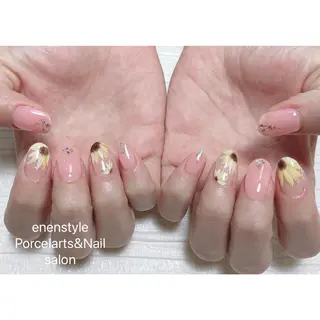 ミディアム ネイル 👑enen style👑のネイルデザイン