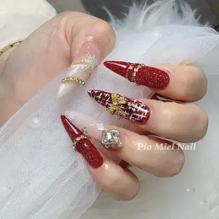 ネイル HANA 長さだしのネイルデザイン