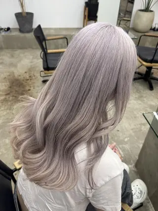 ミディアム Nought etre 西金沢のヘアスタイル