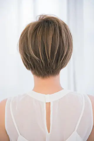 ショート a-granz 住吉店のヘアスタイル