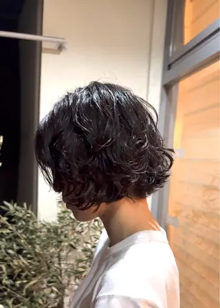 ショート パーマ hair  space Syrup所属・レディースパーマ/ 合田  有一朗のヘアスタイル