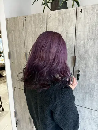 ミディアム カラー Rina/似合う × なりたい、叶えます。のヘアスタイル