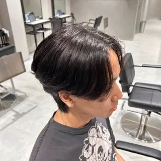 パーマ メンズ 毛流れパーマ/曲がる 縮毛矯正/原田海朱のヘアスタイル