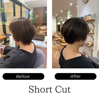 ショート BEAUTRIUM所属・大前斗夢ショート /くびれカットのヘアスタイル