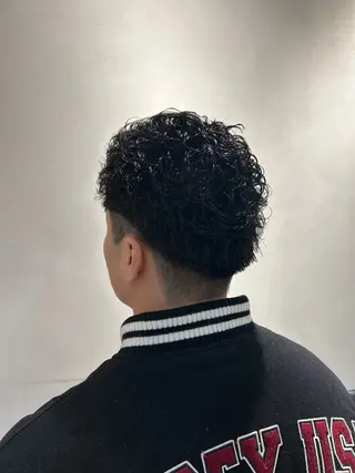 パーマ メンズ いぶき/透明感カラー 🎨メンズパーマ🔥のヘアスタイル