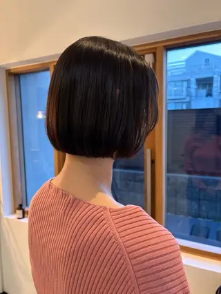 ショート ボブ/艶カラー 鎌倉/MIHO🌼のヘアスタイル