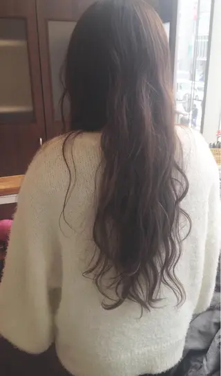 ロング カラー パーマ Largo所属・広中 裕一のマツエク・マツパデザイン