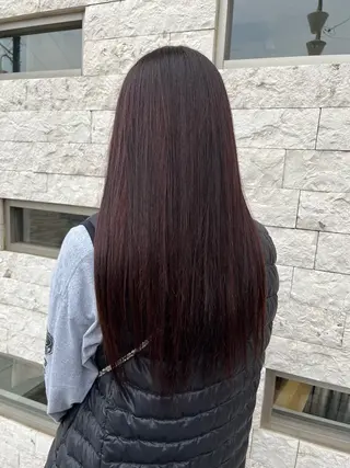 ロング カラー kisa nakajimaのヘアスタイル