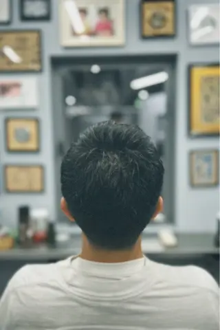 ショート メンズ icon Blue所属・池袋メンズパーマ フェード純平のヘアスタイル