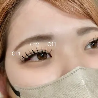 マツエク・マツパ 💛たくら なつき💛のマツエク・マツパデザイン