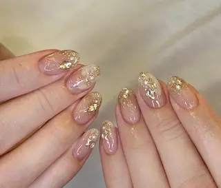 ネイル By moonネイル 🌷ワンホン/韓国風のネイルデザイン