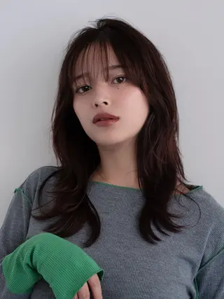 セミロング techné所属・【techné】田丸 翔大のヘアスタイル